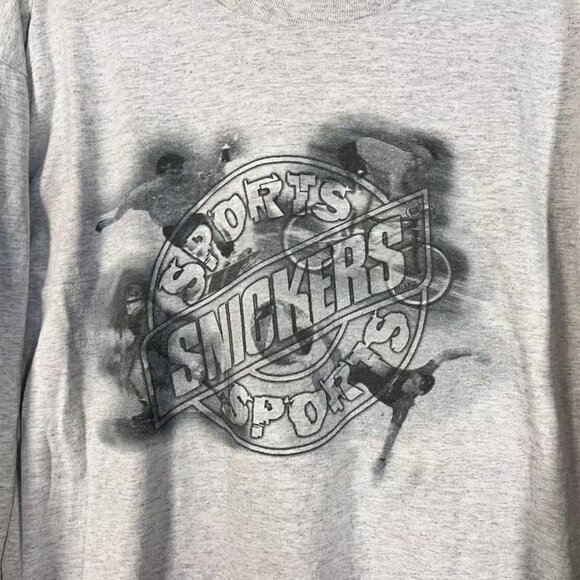 Vintage Planet Mars Snickers Sports Grandpa Dad Garage Daddy Shirt Size Large - Picture 2 of 6